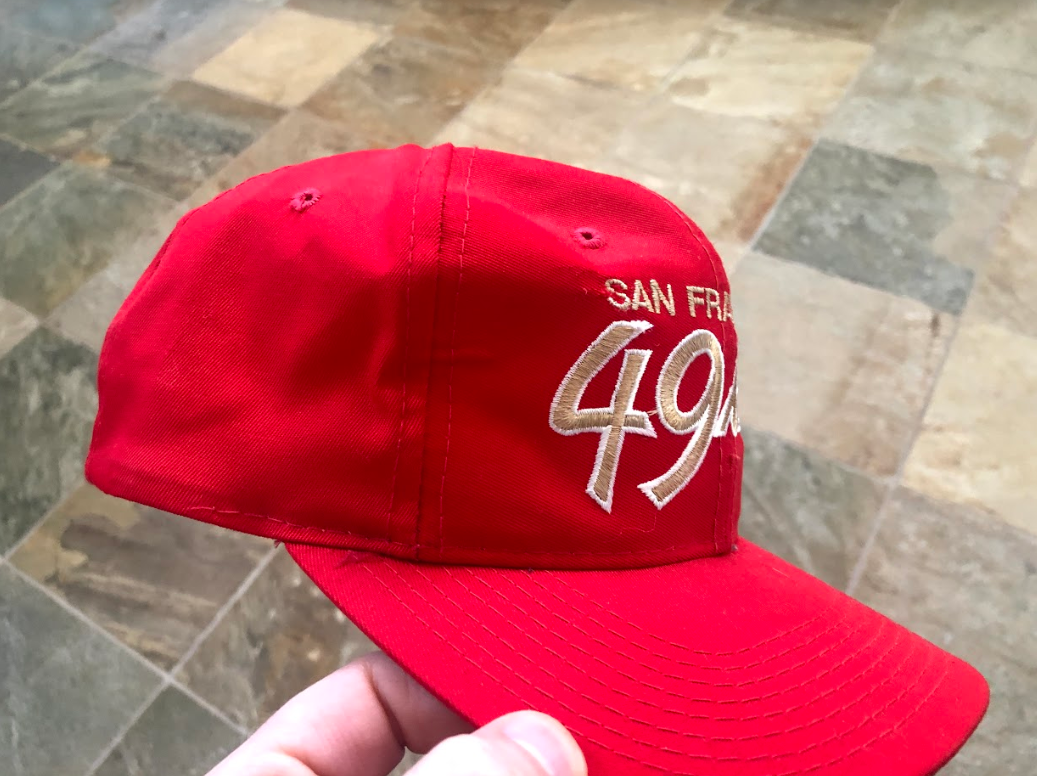 Vintage San Francisco 49ers Sports Specialties Twill Script