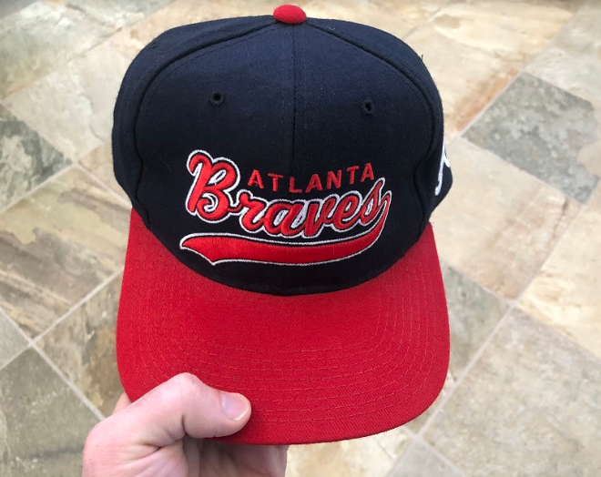 Vintage Atlanta Braves Starter Tailsweep Baseball Hat – Stuck In