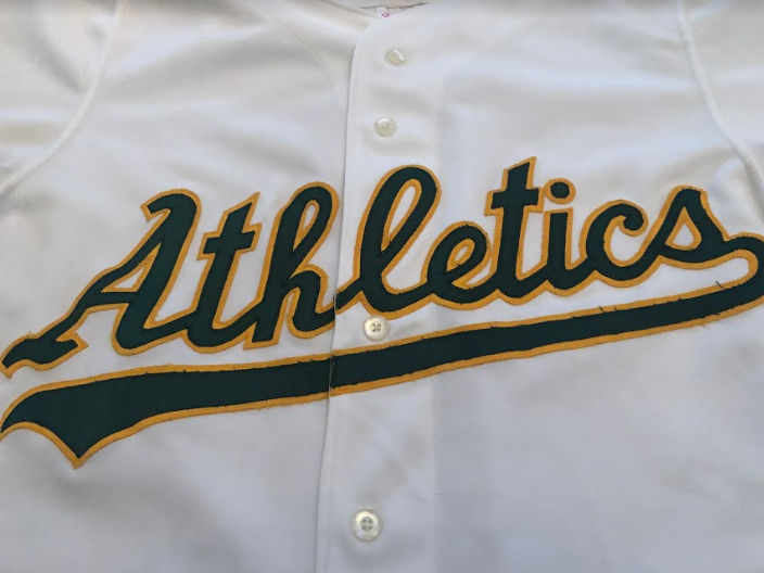 Vintage Oakland Athletics Rawlings Authentic Baseball Jersey, Size 40, –  Stuck In The 90s Sports