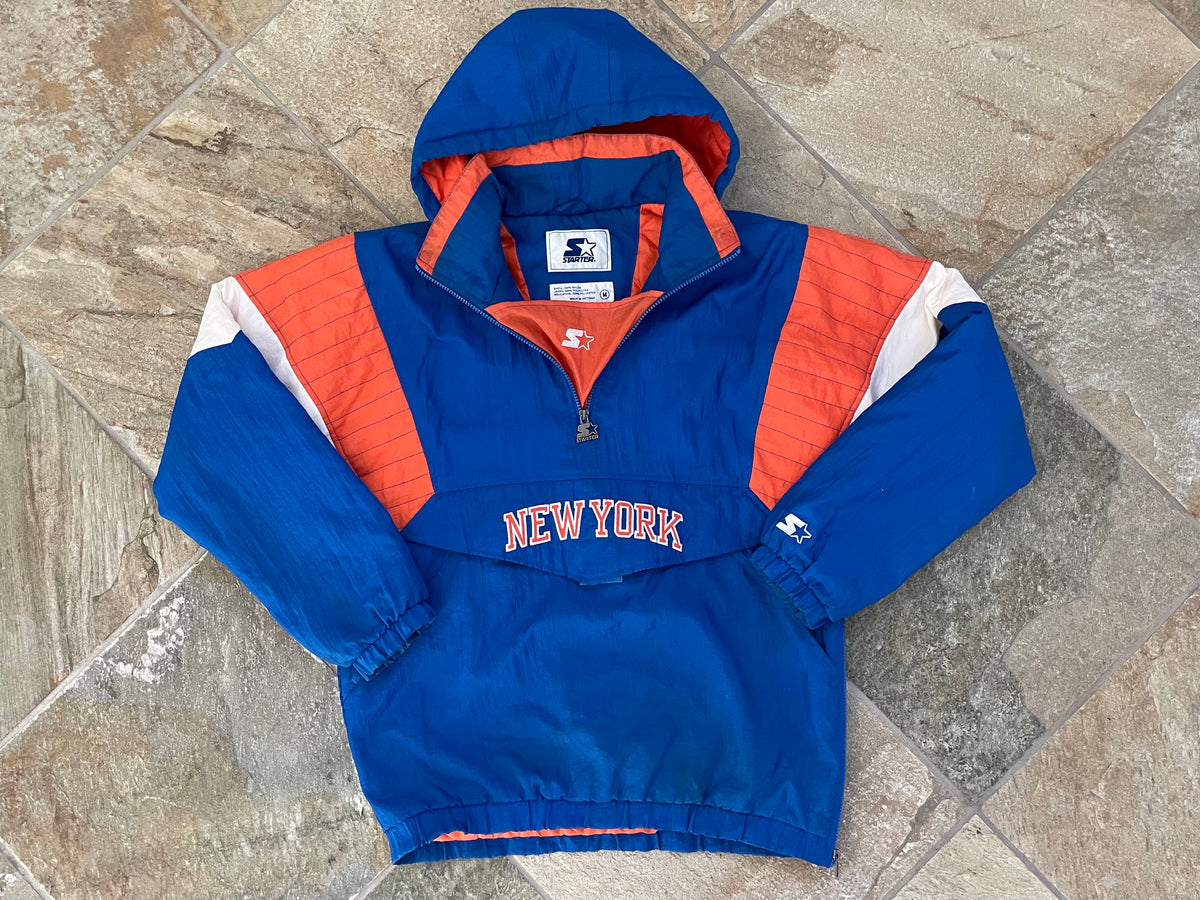 New York Knicks Starter Parka Basketball Jacket Size Medium Stuck In The 90s Sports