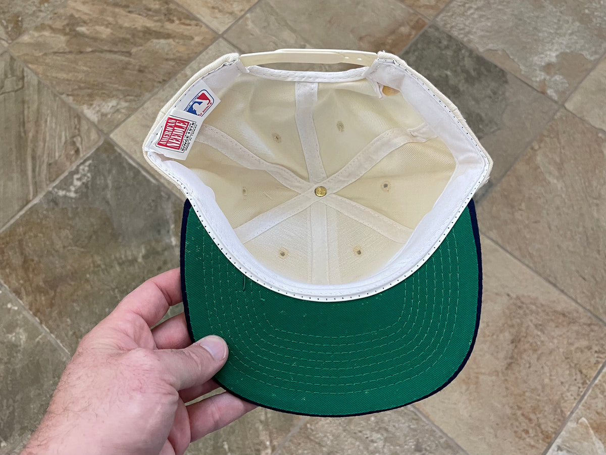 American Needle Auburn Tigers Cotton Snapback Hat - White Adjustable Cap With Embroidered Logo