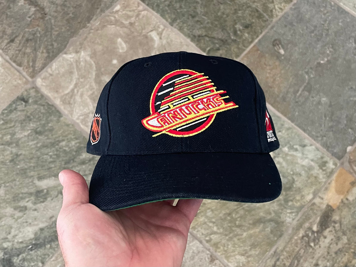 Maillot Vintage Vancouver Canucks – CCM – Noir – Taille M – Années 90