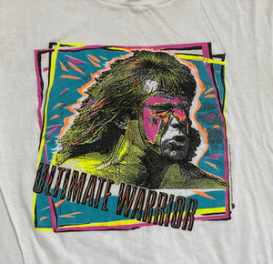 Vintage Ultimate Warrior WWF WWE Wrestling TShirt, Size Large