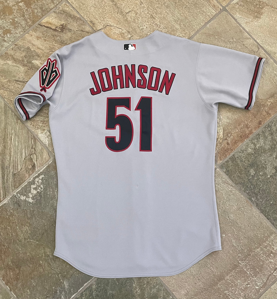 Vintage Arizona Diamondbacks Randy Johnson Majestic Baseball