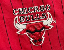 Load image into Gallery viewer, Vintage Chicago Bulls Pinstripe Starter Basketball Shorts, Size Medium