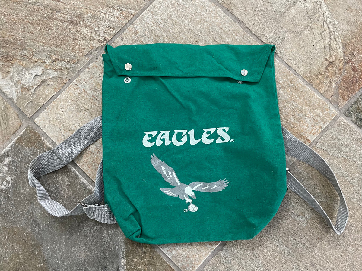 Vintage Philadelphia Eagles NFL Football Backpack Bag Stuck In