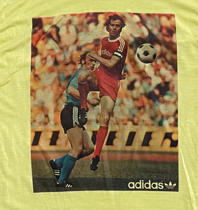 Vintage Bayern Munich Franz Beckenbauer Adidas Soccer Tshirt, Size Large