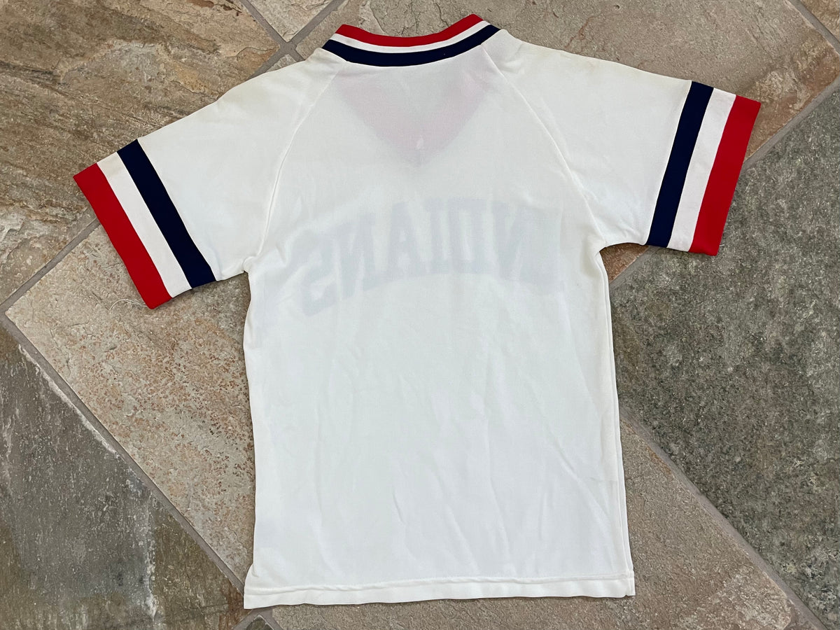 Vintage Cleveland Indians Sand Knit Baseball Jersey, Size Youth