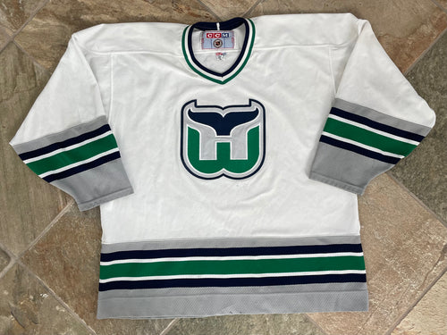 Vintage Hartford Whalers CCM Hockey Jersey, Size XL