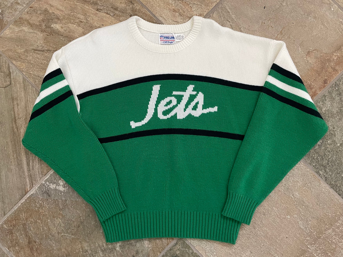 Vintage New York Jets Cliff Engle shops Sweater size L