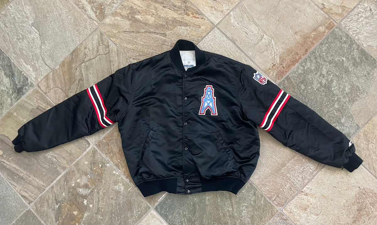 Vintage houston oilers online starter jacket