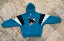 Load image into Gallery viewer, Vintage San Jose Sharks Starter Parka Hockey Jacket, Size Large