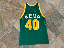 Load image into Gallery viewer, Vintage Seattle SuperSonics Shawn Kemp Champion Basketball Jersey, Size 48, XL