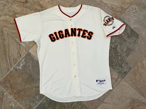 San Francisco Giants Gigantes Majestic Baseball Jersey, Size 52, XXL