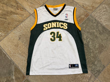 Load image into Gallery viewer, Vintage Seattle SuperSonics Ray Allen Reebok Basketball Jersey, Size Youth Large, 14-16