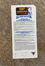 Load image into Gallery viewer, Vintage 1993 NBA All Star Game Golden State Warriors Arena Ballot ###