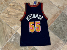 Load image into Gallery viewer, Vintage Denver Nuggets Dikembe Mutombo Champion Basketball Jersey, Size 40, Medium