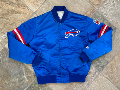 Vintage Buffalo Bills Starter Satin Football Jacket, Size Medium