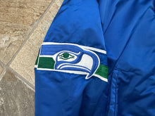 Load image into Gallery viewer, Vintage Seattle Seahawks Starter Satin Football Jacket, Size Large