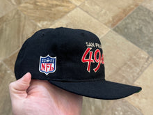 Load image into Gallery viewer, Vintage San Francisco 49ers Sports Specialties Script Snapback Football Hat