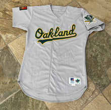 Load image into Gallery viewer, Vintage Oakland Athletics Team Issued Russell Baseball Jersey, Size 46, Large