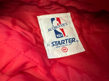 Load image into Gallery viewer, Vintage Detroit Pistons Starter Satin Basketball Jacket, Size Medium