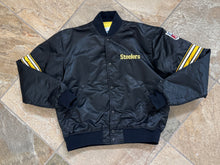 Load image into Gallery viewer, Vintage Pittsburgh Steelers Starter Satin Football Jacket, Size Large