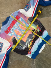 Load image into Gallery viewer, Vintage Super Bowl XXV Chalkline Fanimation Football Jacket, Size Medium