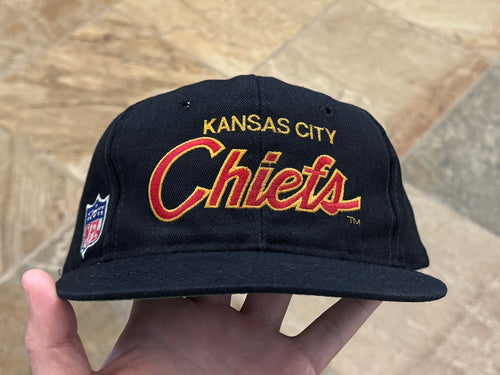 Vintage Kansas City Chiefs Sports Specialties Script Snapback Football Hat