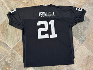 Vintage Oakland Raiders Nnamdi Asomugha Reebok Authentic Football Jersey, Size 60, 4XL
