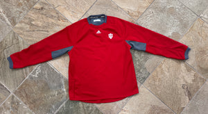 Indiana Hoosiers Adidas Team Issued College Jacket, Size Large