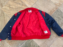 Load image into Gallery viewer, Vintage Cleveland Indians Starter Satin Baseball Jacket, Size Medium