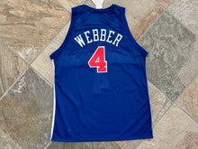 Load image into Gallery viewer, Vintage Washington Bullets Chris Webber Champion Basketball Jersey, Size 48, XL