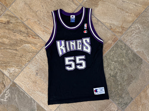 Vintage Sacramento Kings Jason Williams Champion Basketball Jersey, Size 40, Medium