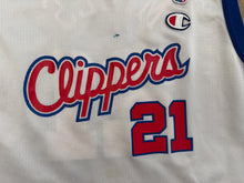 Load image into Gallery viewer, Vintage Los Angeles Clippers Darius Miles Champion Basketball Jersey, Size Youth Large, 14-16