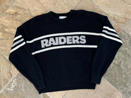 Vintage Los Angeles Raiders Cliff Engle Sweater Football Sweatshirt, Size XL