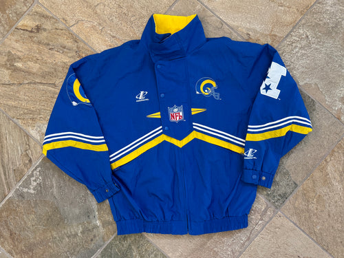 Vintage St. Louis Rams Logo Athletic Spike Football Jacket, Size Large