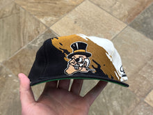 Load image into Gallery viewer, Vintage Wake Forest Demon Decons Logo Athletic Splash Snapback College Hat