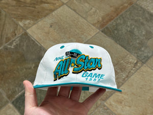 Vintage San Jose Sharks 1997 All Star Game Logo 7 Snapback Hockey Hat