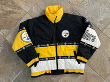 Load image into Gallery viewer, Vintage Pittsburgh Steelers Pro Player Parka Football Jacket, Size Medium