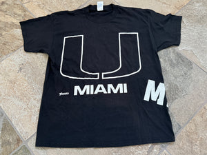 Vintage Miami Hurricanes Artex College TShirt, Size XL