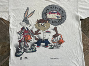 Vintage Denver Nuggets Looney Tunes Basketball TShirt, Size Large