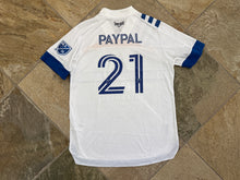 Load image into Gallery viewer, San Jose Earthquakes Adidas Soccer Jersey, Size Large