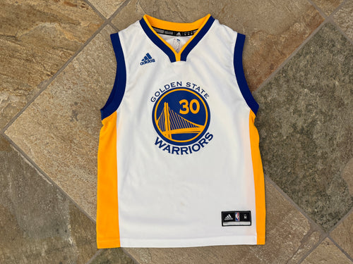 Golden State Warriors Stephen Curry Adidas Basketball Jersey, Size Youth Medium, 10-12