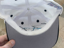 Load image into Gallery viewer, Vintage Carolina Panthers Logo 7 Sharktooth Snapback Football Hat
