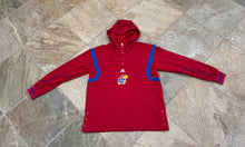 Load image into Gallery viewer, Kansas Jayhawks Adidas Team Issued Basketball Warmup College Jacket, Size Medium