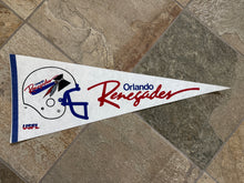 Load image into Gallery viewer, Vintage Orlando Renegades USFL Football Pennant