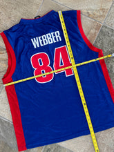 Load image into Gallery viewer, Vintage Detroit Pistons Chris Webber Adidas Basketball Jersey, Size XL