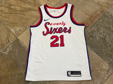 Load image into Gallery viewer, Philadelphia 76ers Joel Embiid Nike Swingman Basketball Jersey, Size 44, Medium