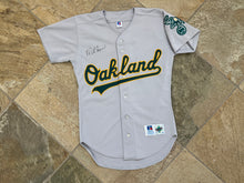 Load image into Gallery viewer, Vintage Oakland Athletics Russell Baseball Jersey, Size 40, Medium